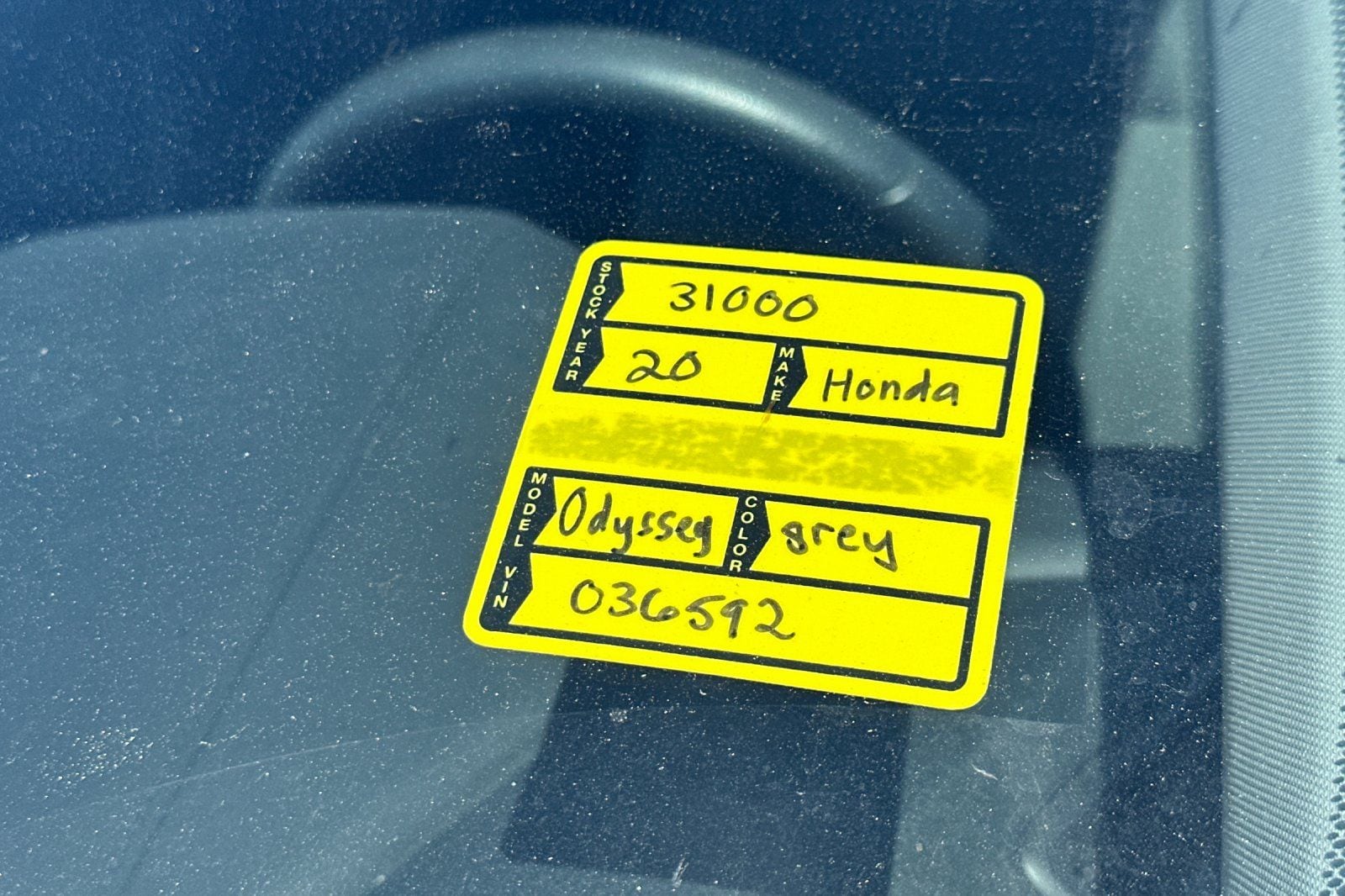 2020 Honda Odyssey EX photo 4