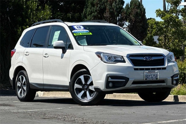 Certified 2018 Subaru Forester Limited with VIN JF2SJARC1JH436739 for sale in Richmond, CA