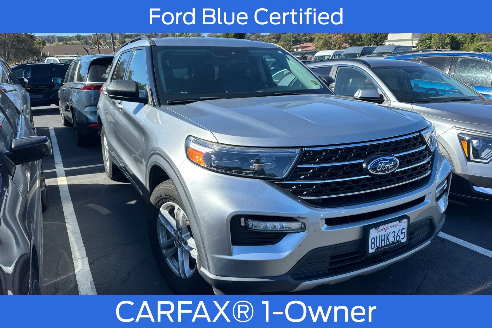 Used 2020 Ford Explorer XLT with VIN 1FMSK8DH7LGD06766 for sale in Richmond, CA