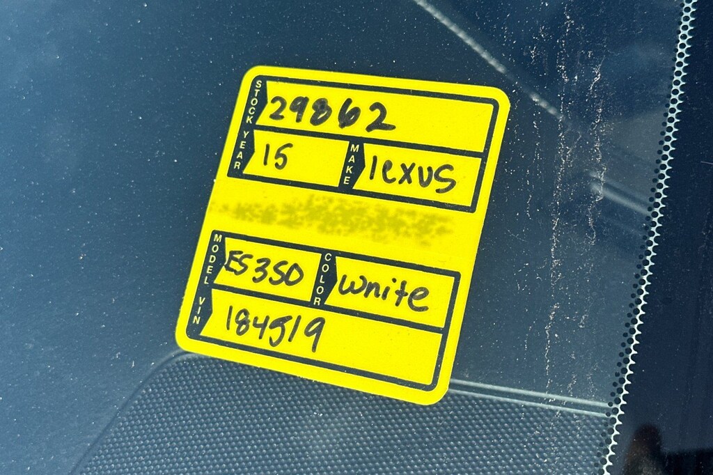 Used 2015 Lexus ES 350 Sedan