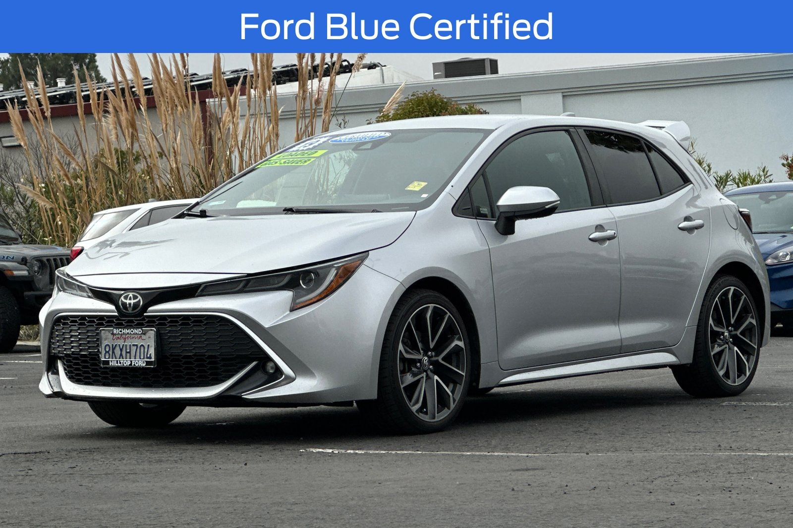 Certified 2019 Toyota Corolla Hatchback XSE with VIN JTNK4RBE3K3032559 for sale in Richmond, CA