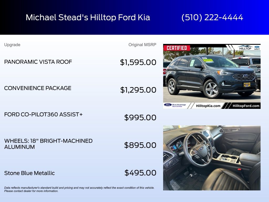 2022 Ford Edge SEL photo 4