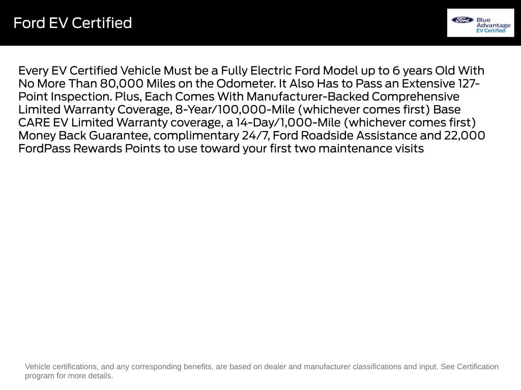 Certified 2022 Ford Mustang Mach-E GT SUV