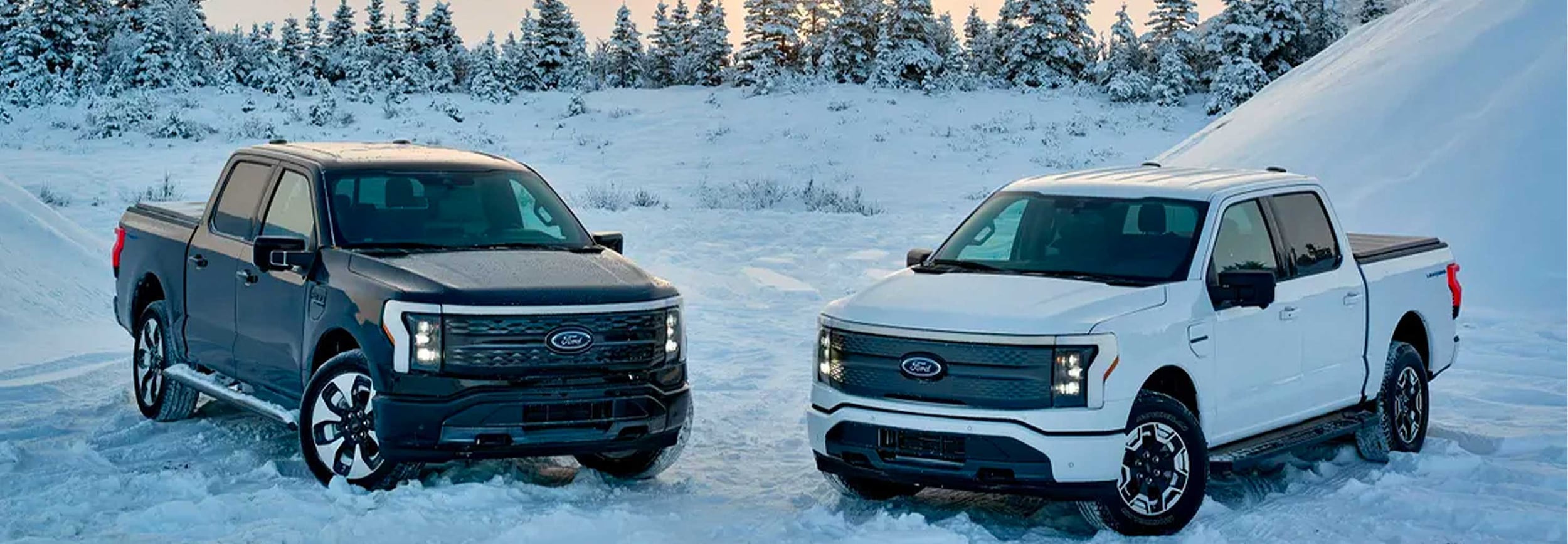 Ford F-150® Lightning™ Is Electrifying – Even In Snow And Ice