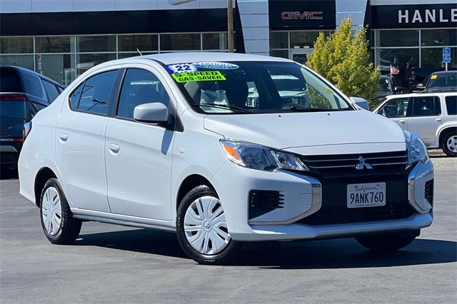 Certified 2022 Mitsubishi Mirage G4 ES with VIN ML32FUFJ6NHF03805 for sale in Richmond, CA