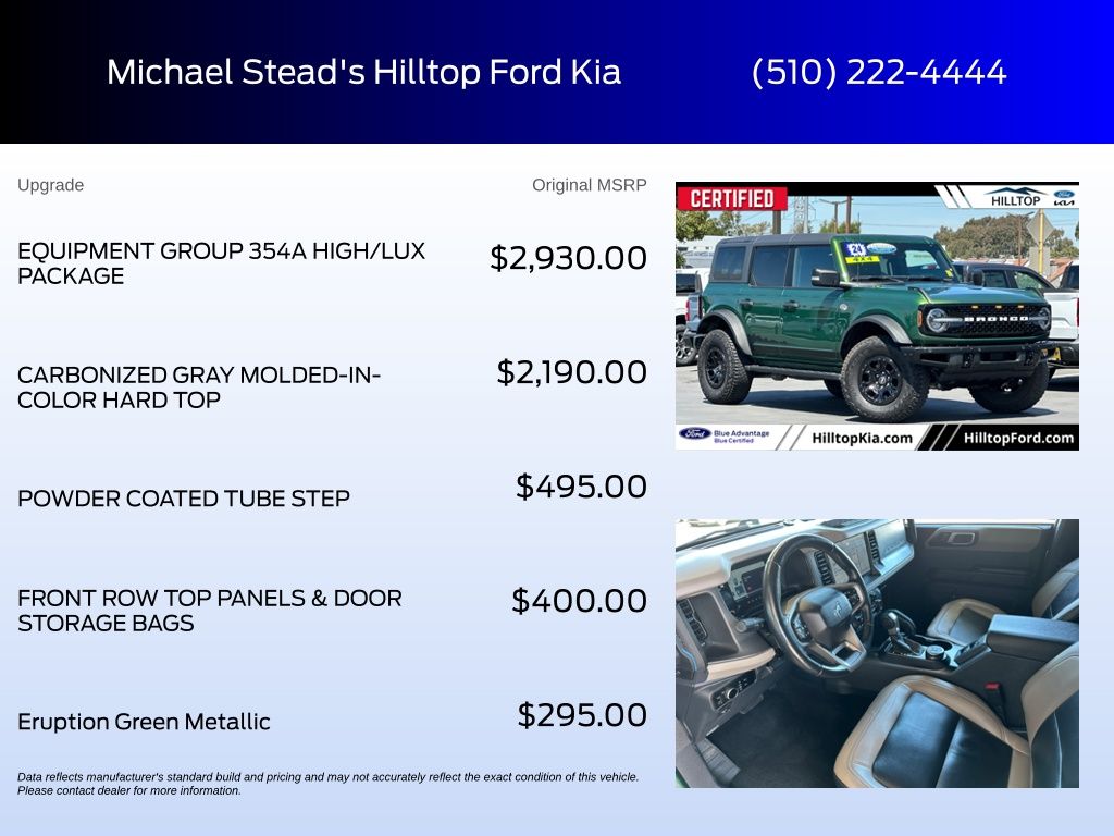 2024 Ford Bronco 4-Door Wildtrak - Photo 6