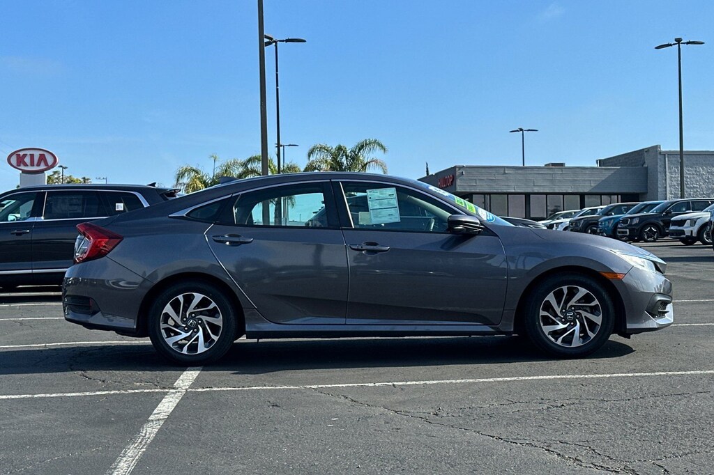 Certified 2018 Honda Civic EX Sedan