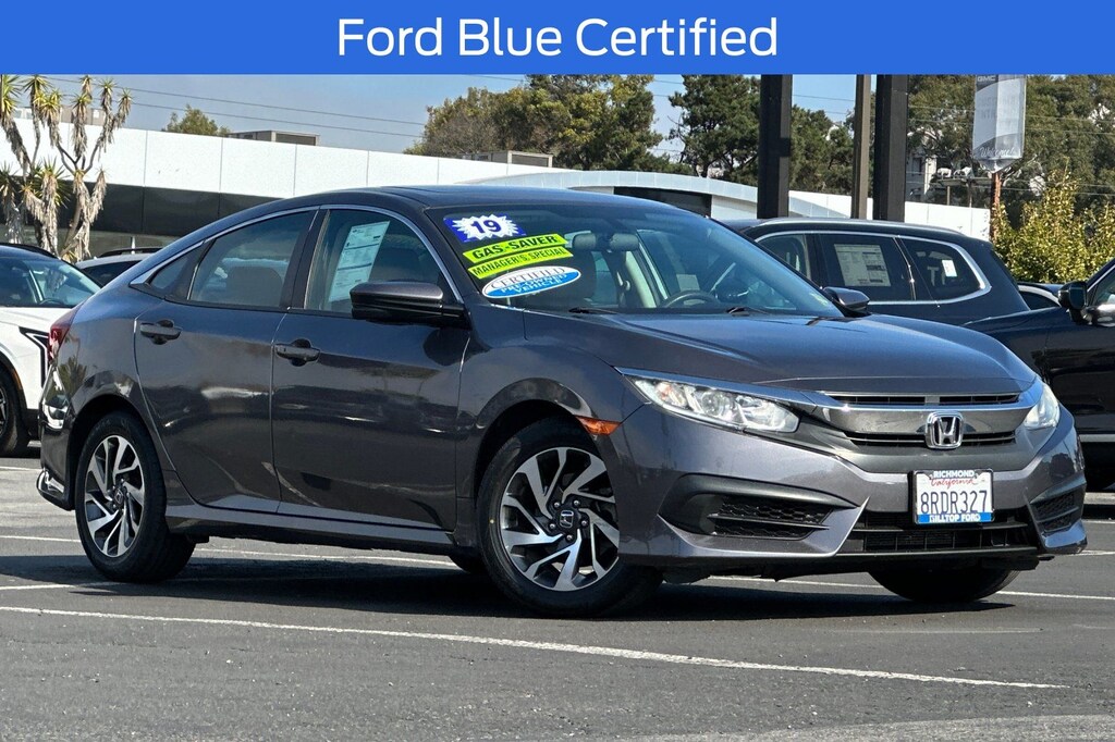 Certified 2018 Honda Civic EX Sedan