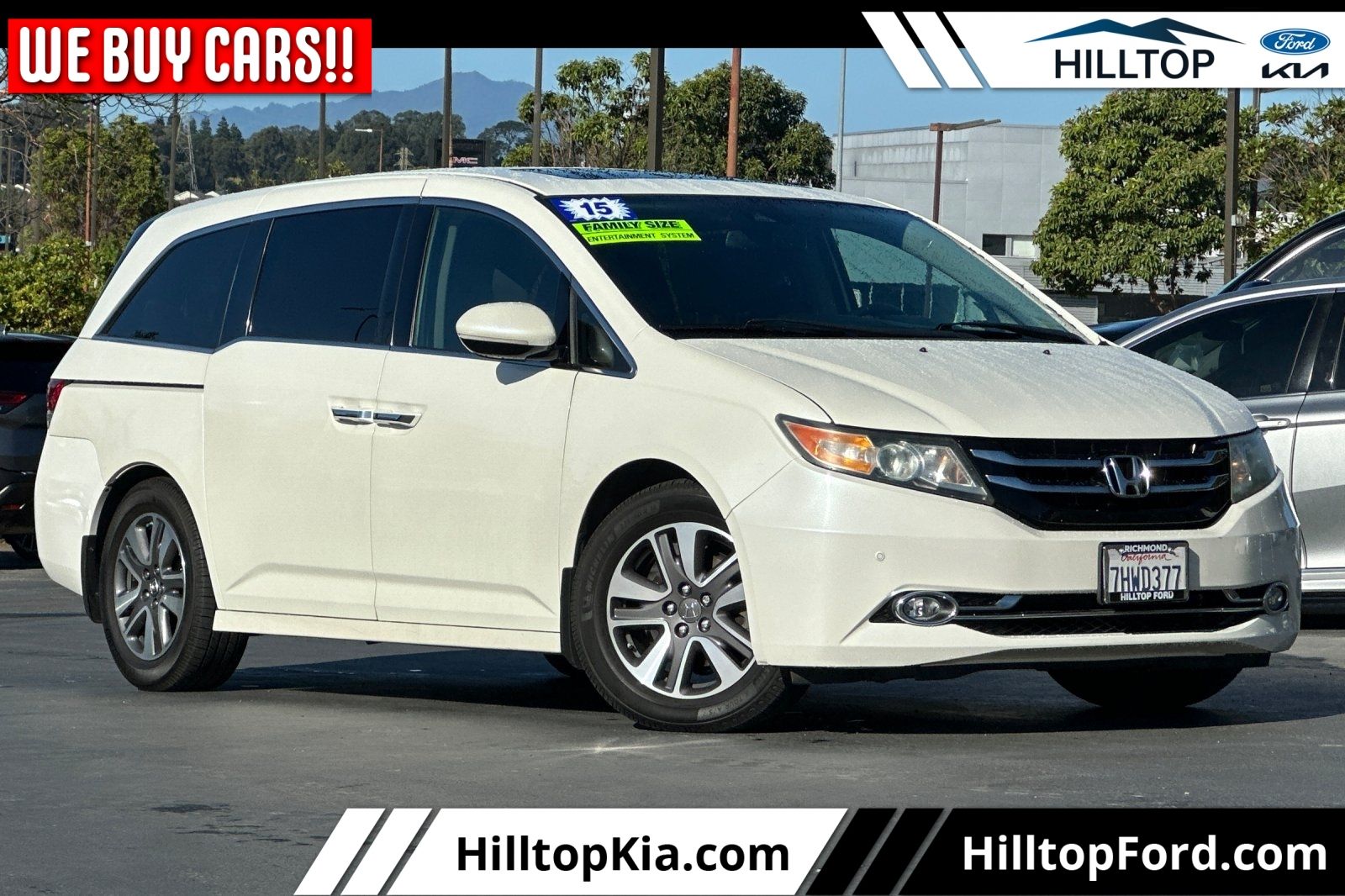 2015 Honda Odyssey Touring Elite