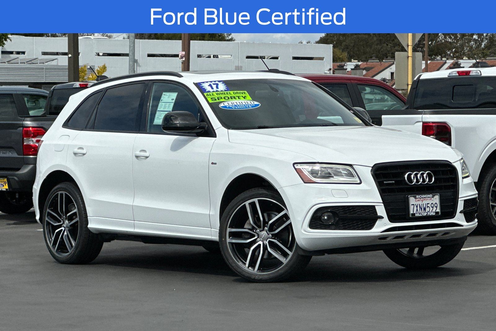 Used 2017 Audi Q5 Premium Plus with VIN WA1D7AFP8HA088674 for sale in Richmond, CA