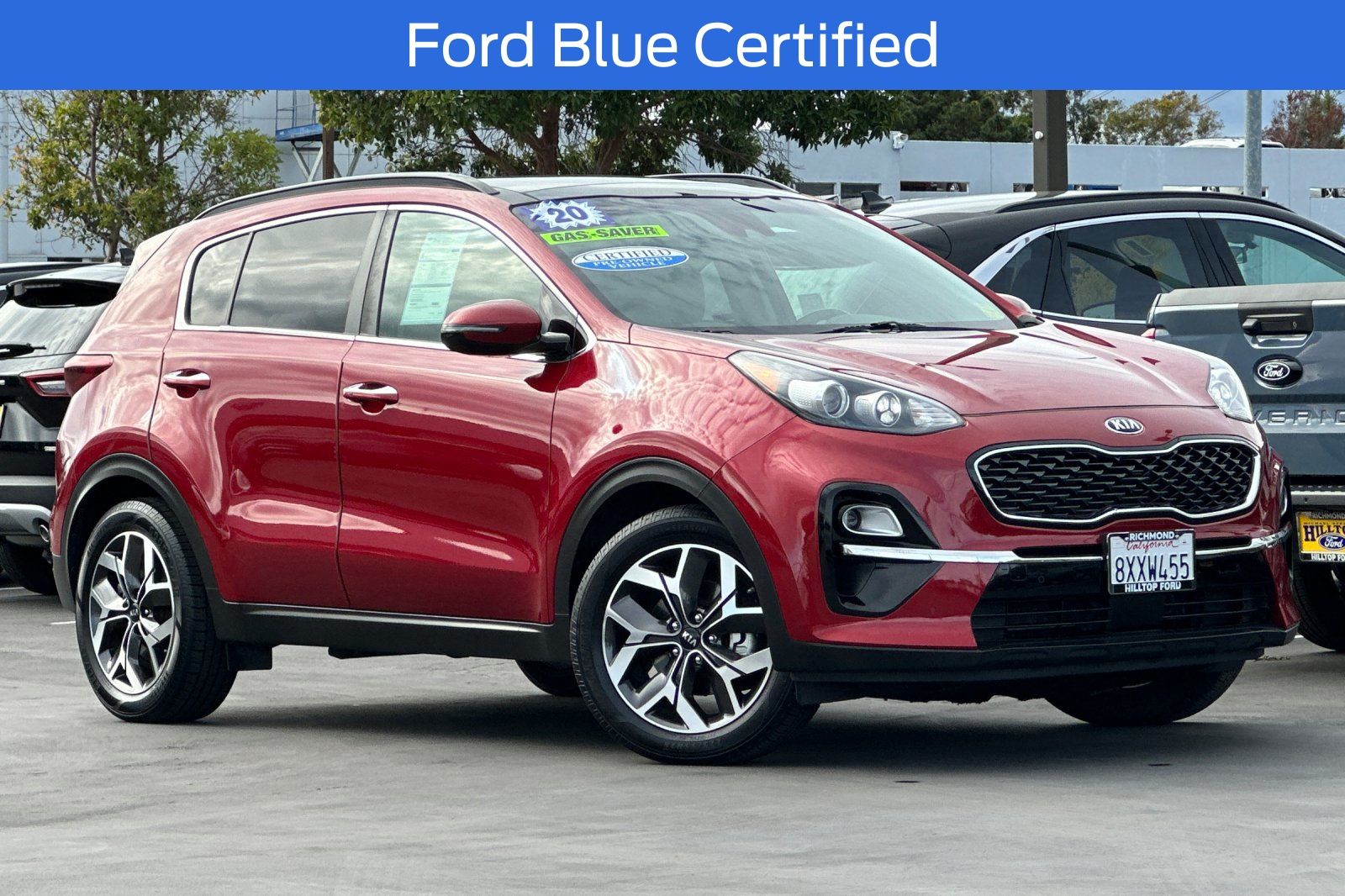 Certified 2020 Kia Sportage EX with VIN KNDPN3AC4L7691829 for sale in Richmond, CA