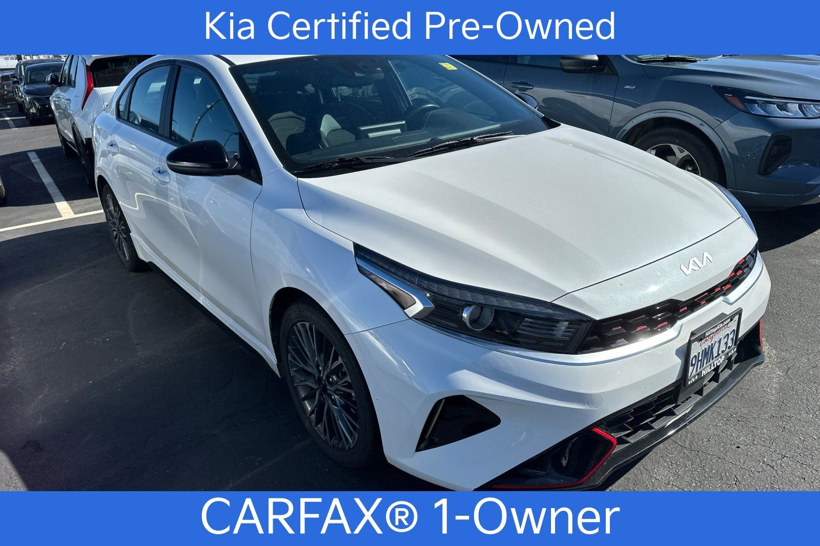 Certified 2023 Kia Forte GT-Line with VIN 3KPF54AD8PE663886 for sale in Richmond, CA