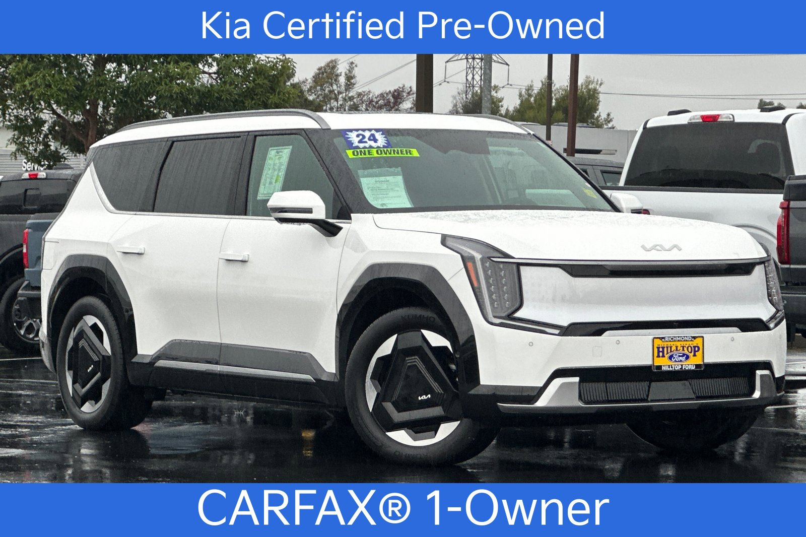 Certified 2024 Kia EV9 Land with VIN KNDADFS51R6040201 for sale in Richmond, CA