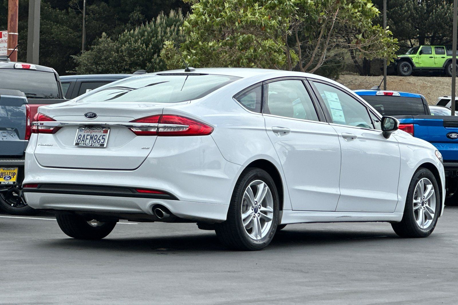2018 Ford Fusion SE photo 4