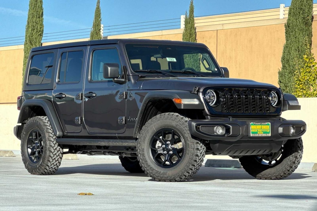 New 2026 Jeep Wrangler 4-DOOR WILLYS Sport Utility