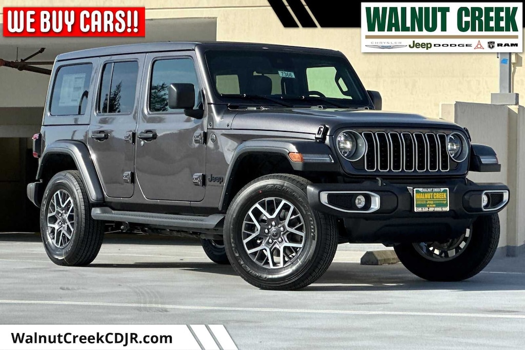 New 2025 Jeep Wrangler 4-DOOR SAHARA Sport Utility