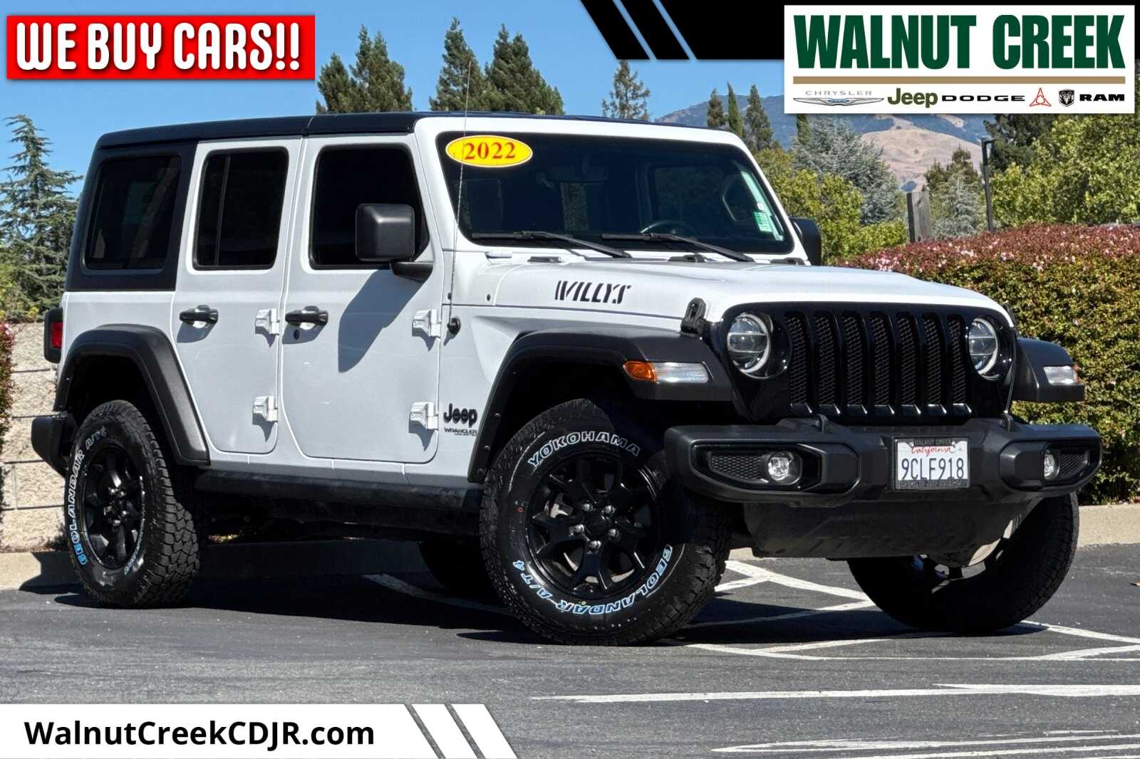 2022 Jeep Wrangler Unlimited Willys