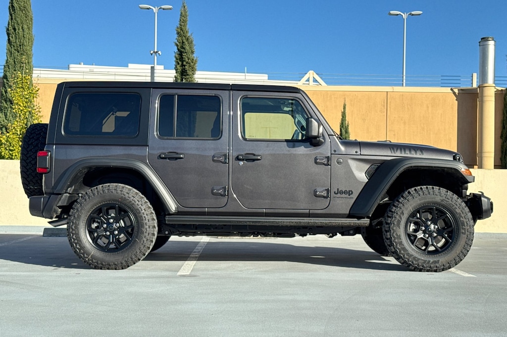 New 2026 Jeep Wrangler 4-DOOR WILLYS Sport Utility