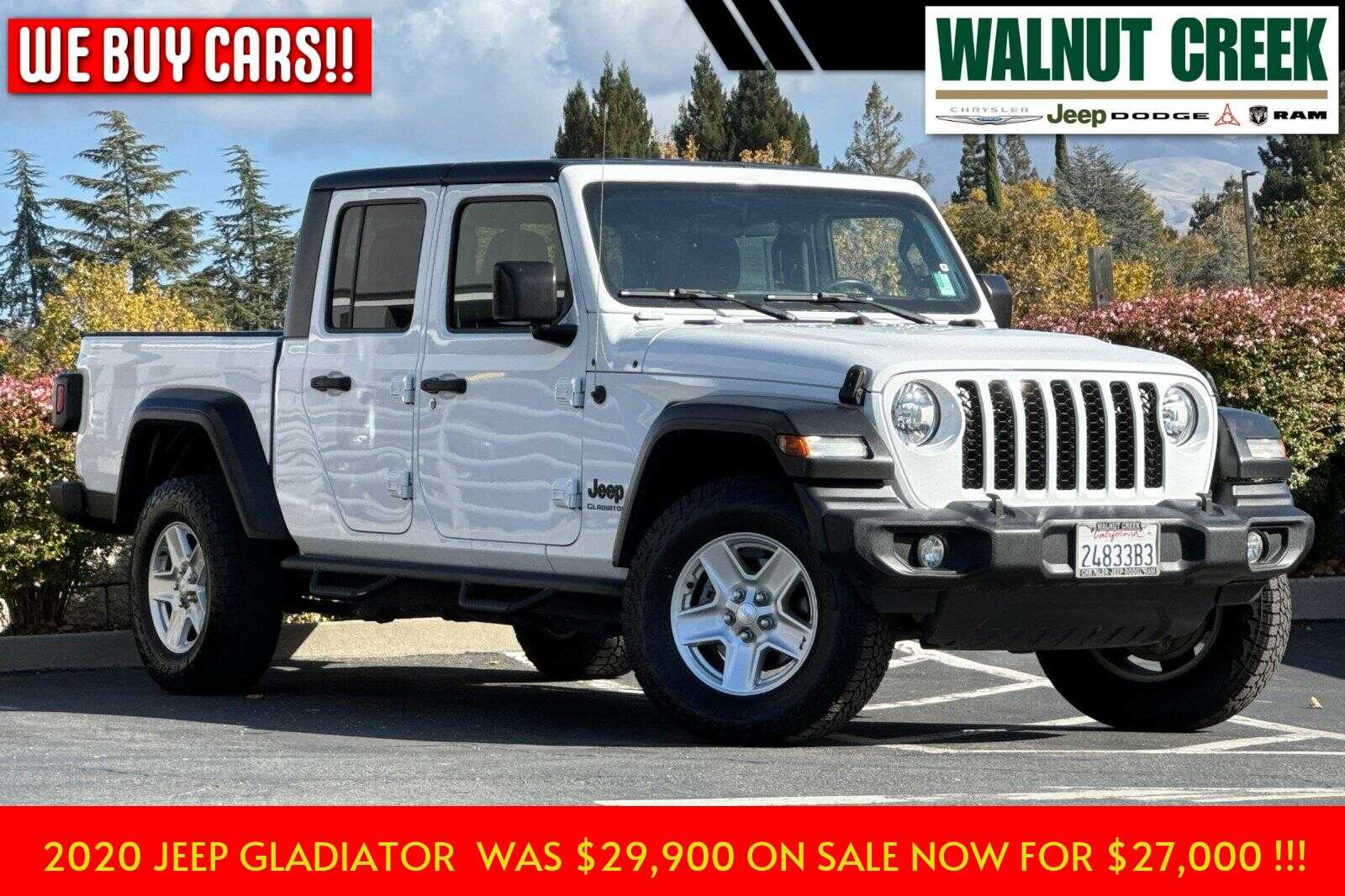 2020 Jeep Gladiator Sport S