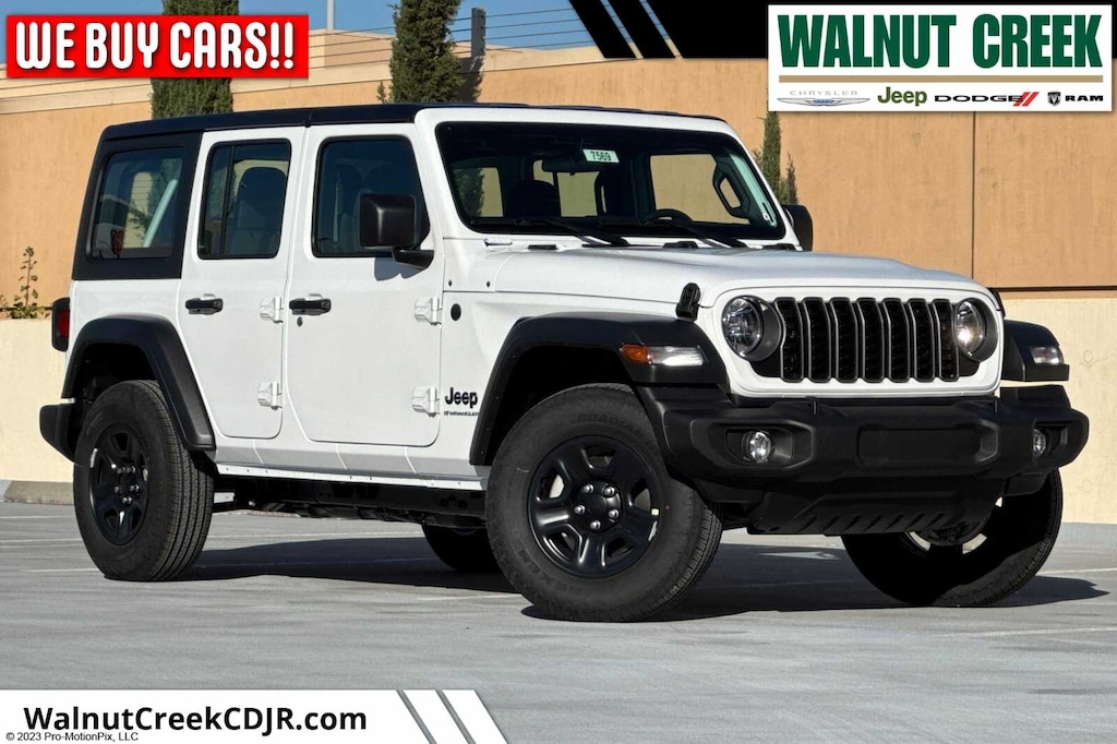 New 2026 Jeep Wrangler 4-DOOR SPORT Sport Utility
