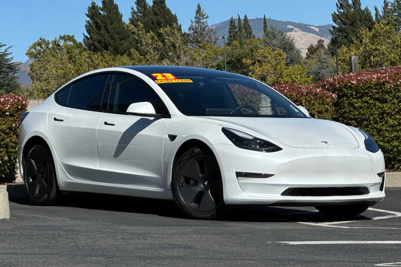 Used 2023 Tesla Model 3 Base with VIN 5YJ3E1EA4PF598269 for sale in Walnut Creek, CA
