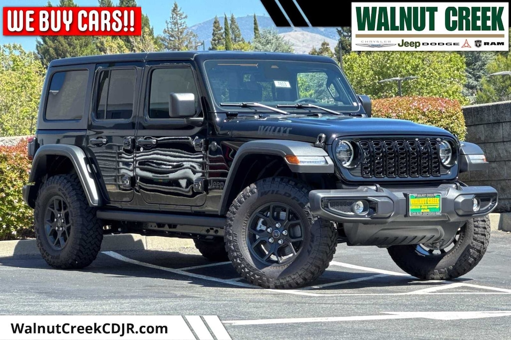 New 2026 Jeep Wrangler 4-DOOR WILLYS Sport Utility