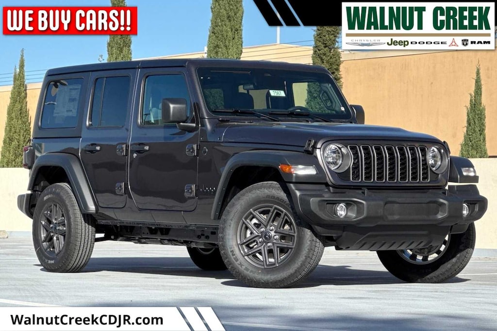 New 2026 Jeep Wrangler 4-DOOR SPORT S Sport Utility