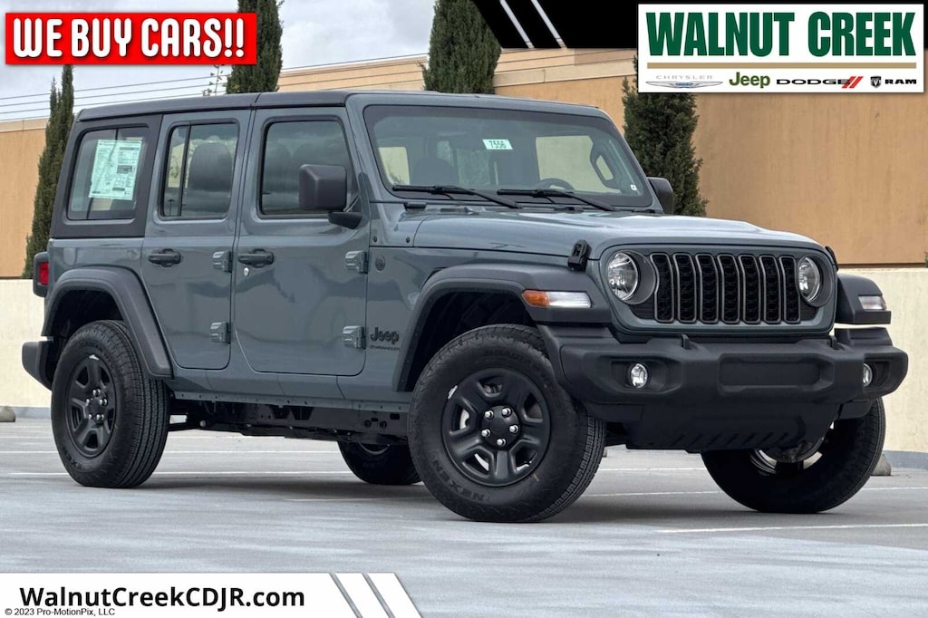 New 2026 Jeep Wrangler 4-DOOR SPORT Sport Utility