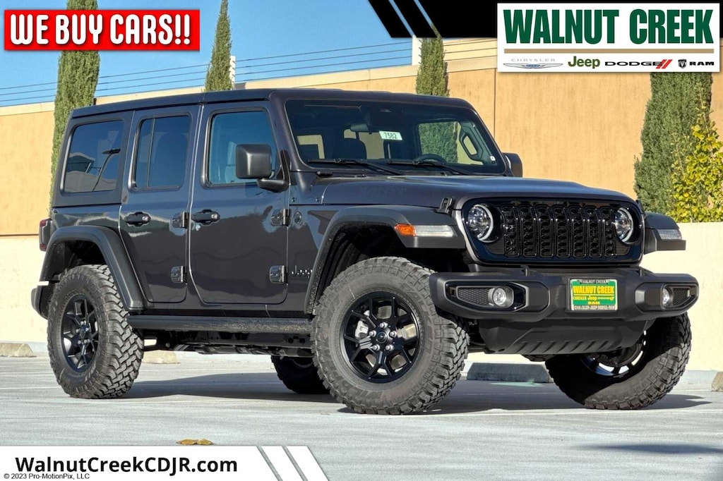New 2026 Jeep Wrangler 4-DOOR WILLYS Sport Utility