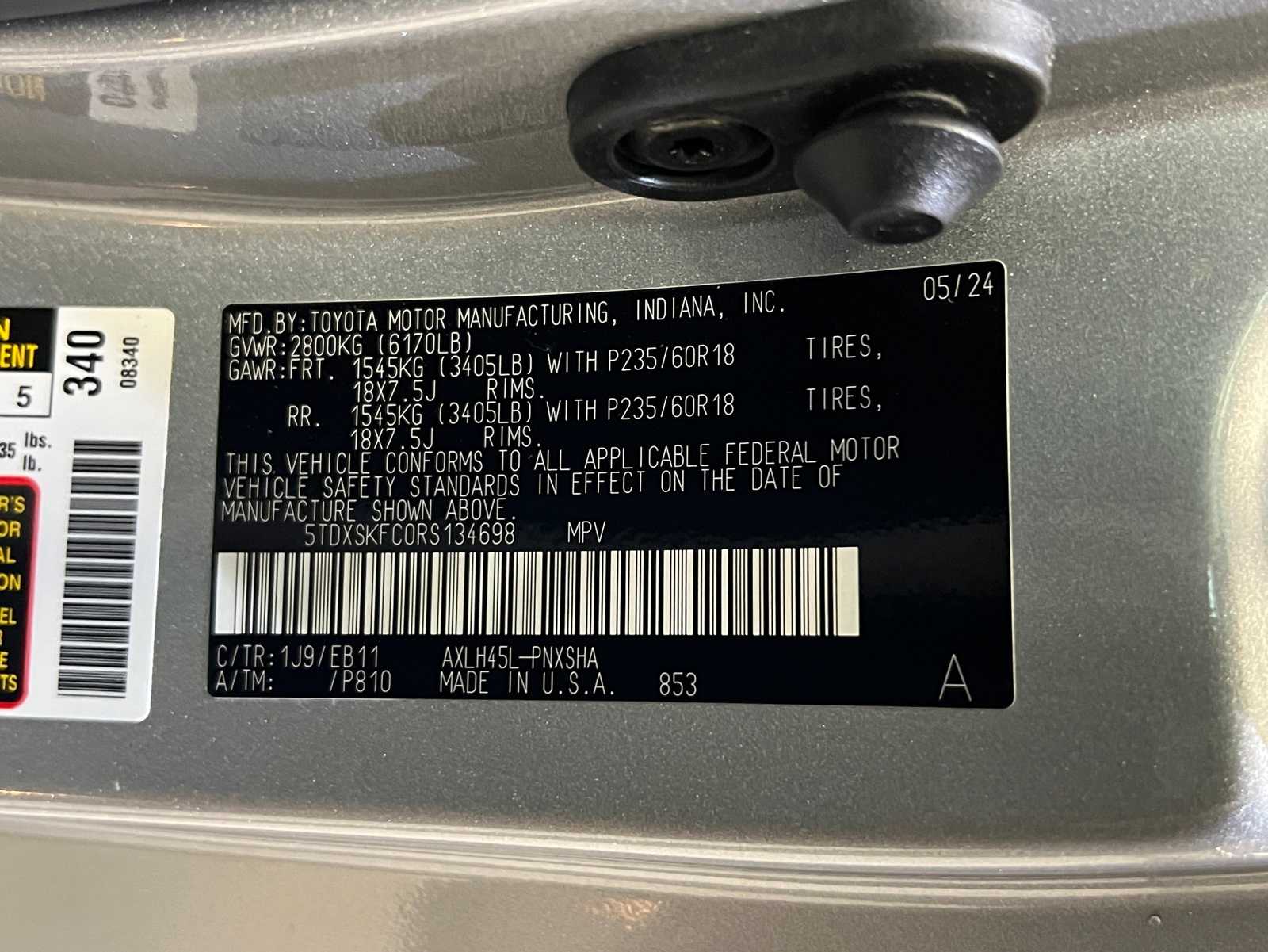 Thumbnail: 2024 Toyota Sienna - 28