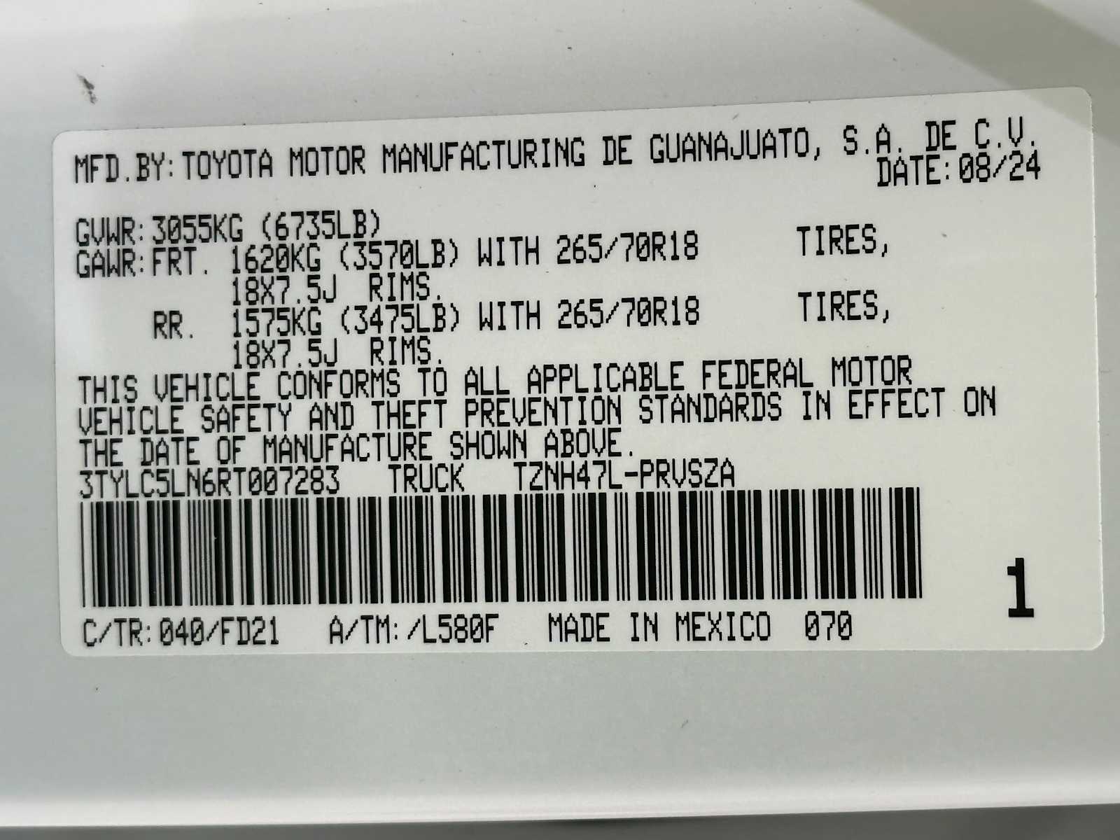 Thumbnail: 2024 Toyota Tacoma - 31