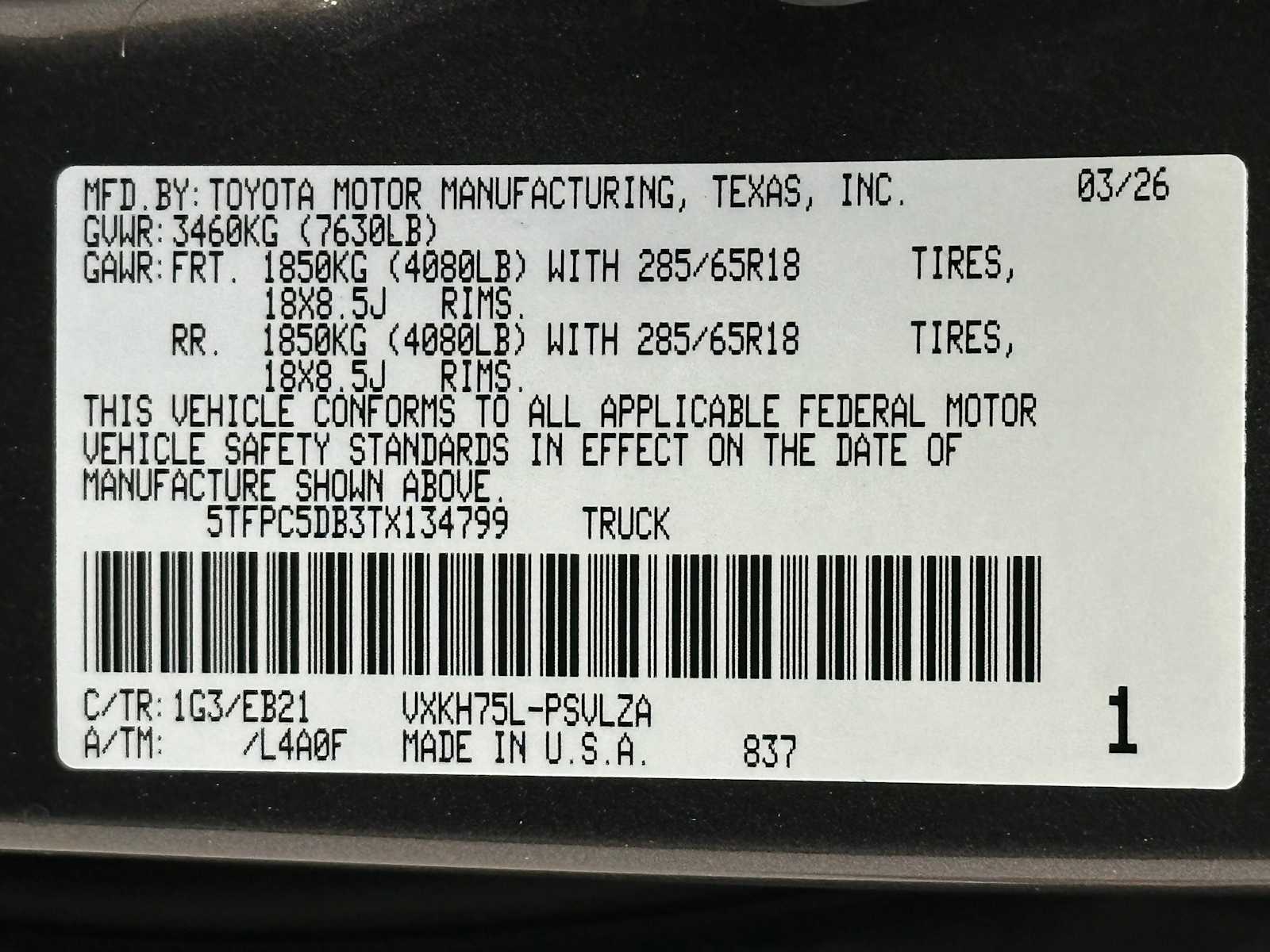 Thumbnail: 2026 Toyota Tundra - 31