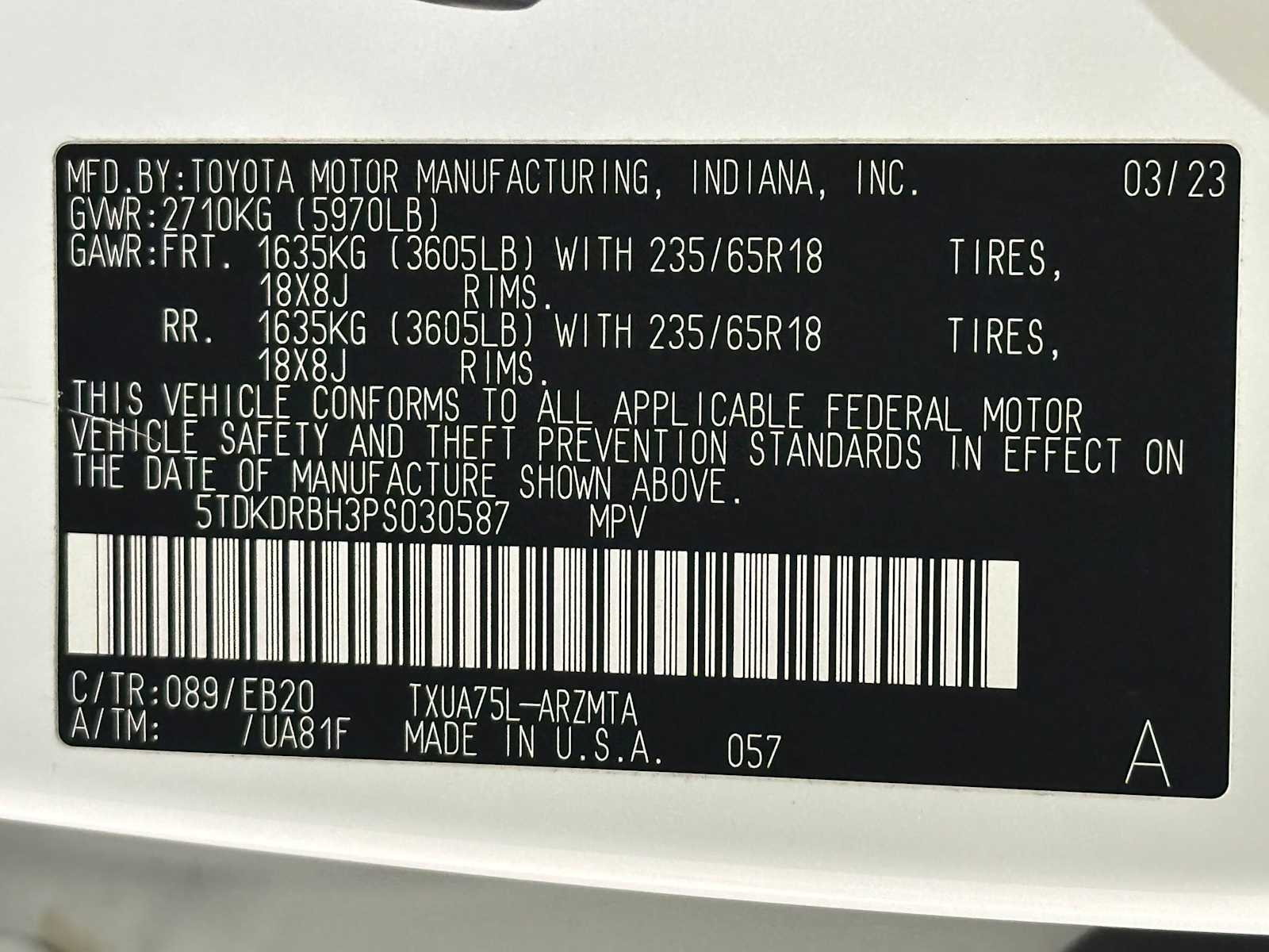 Thumbnail: 2023 Toyota Highlander - 39