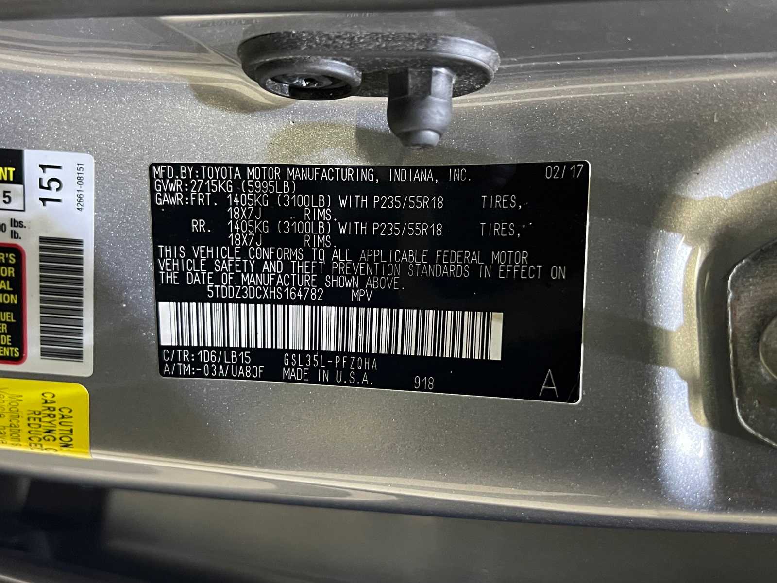 Thumbnail: 2017 Toyota Sienna - 28