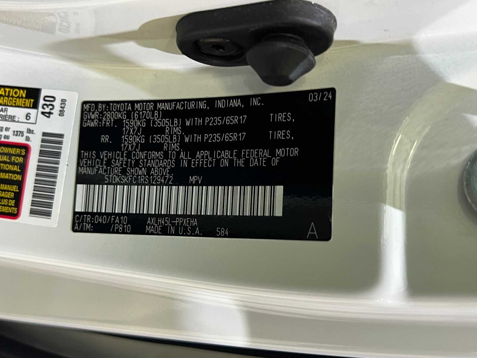 Thumbnail: 2024 Toyota Sienna - 28