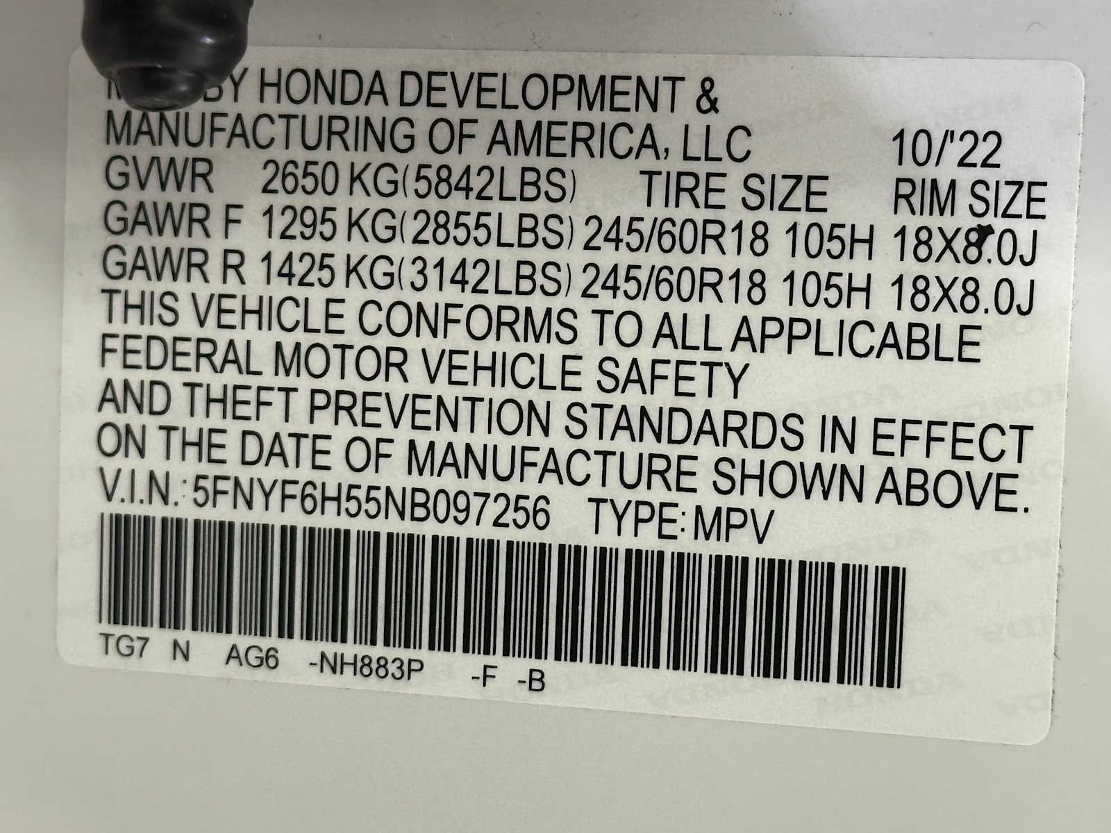 Thumbnail: 2022 Honda Pilot - 32