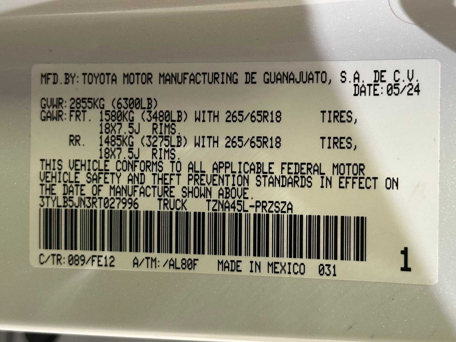 Thumbnail: 2024 Toyota Tacoma - 31