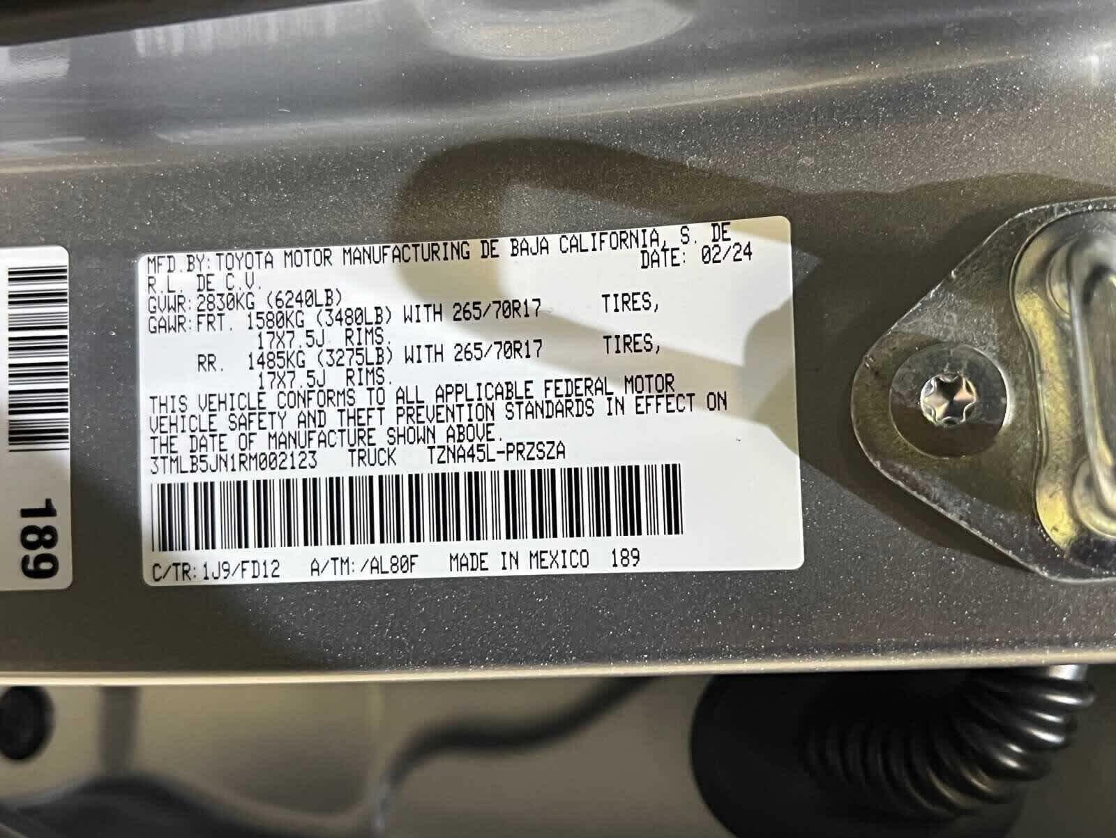 Thumbnail: 2024 Toyota Tacoma - 28