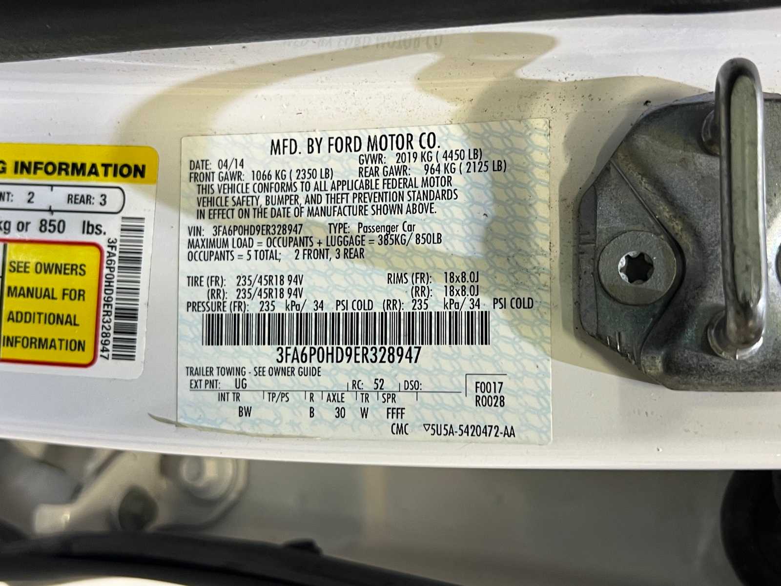 Thumbnail: 2014 Ford Fusion - 28