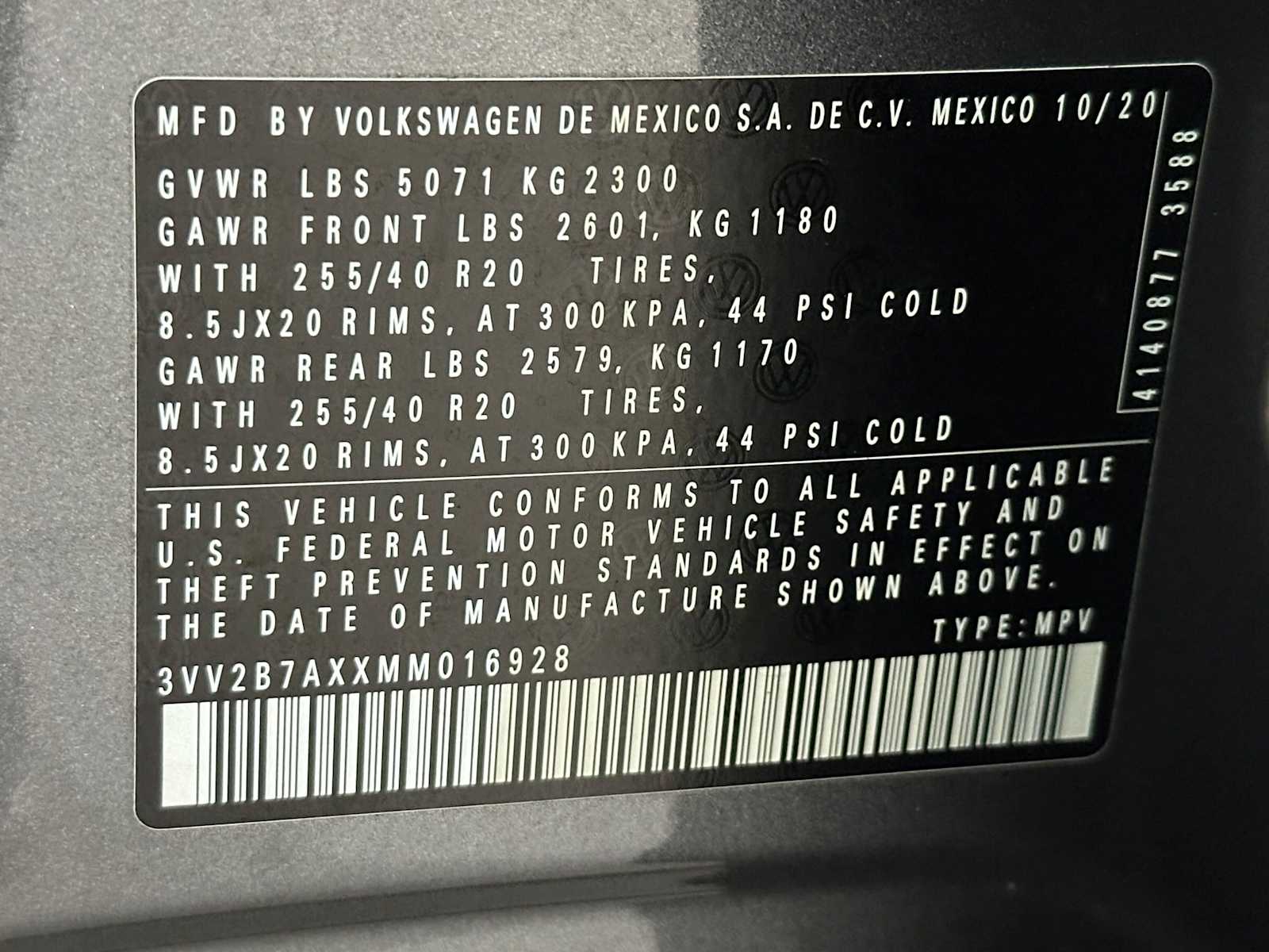 Thumbnail: 2021 Volkswagen Tiguan - 31