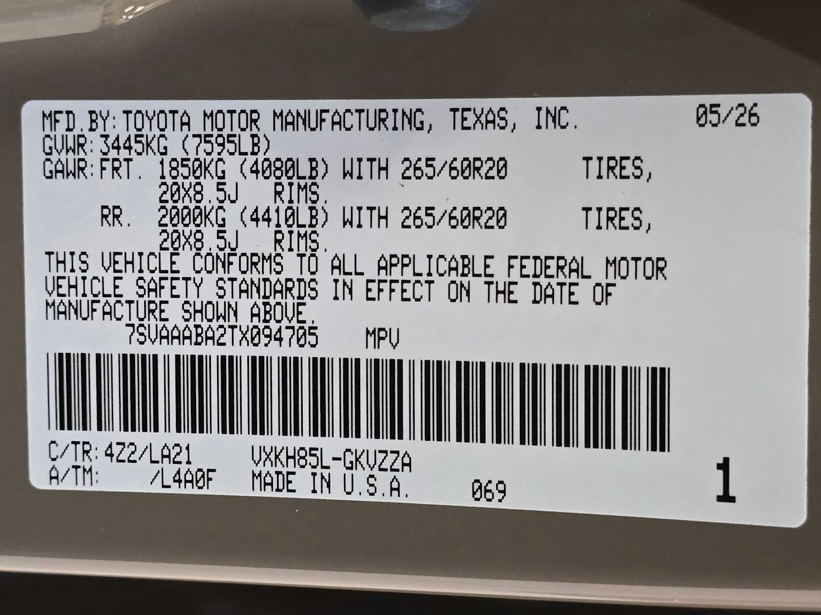 Thumbnail: 2026 Toyota Sequoia - 32