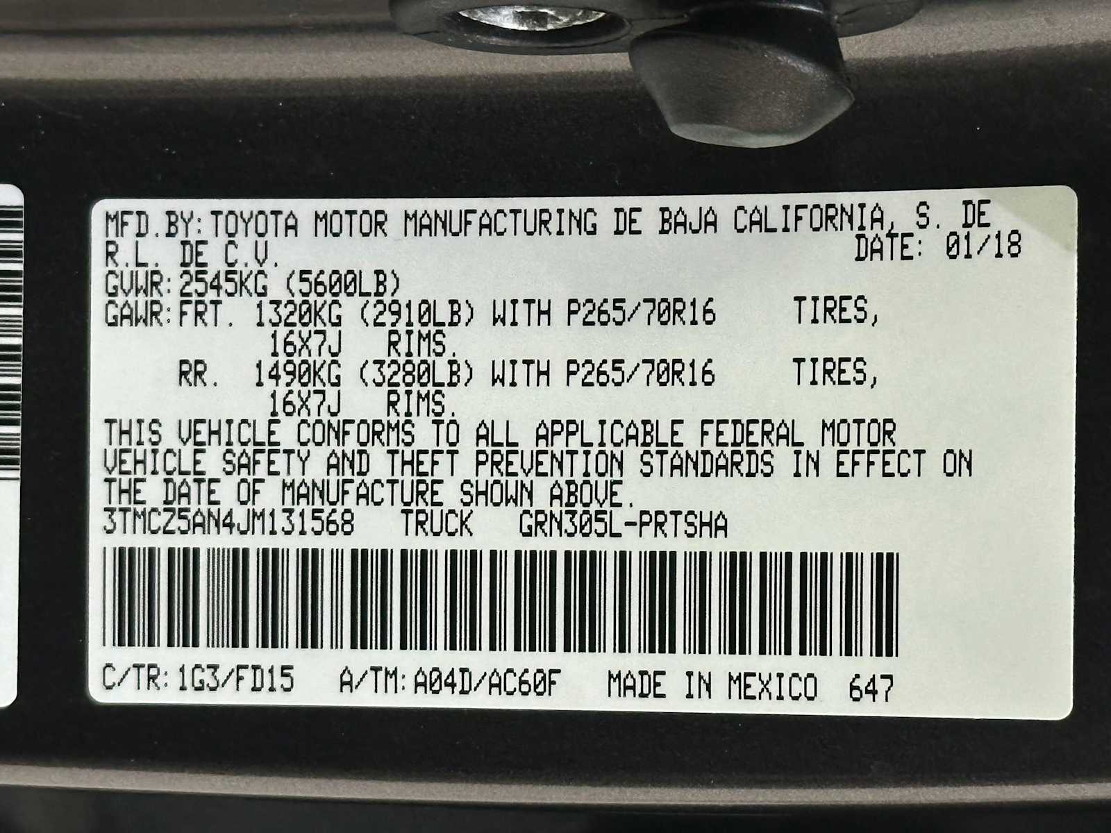 Thumbnail: 2018 Toyota Tacoma - 31