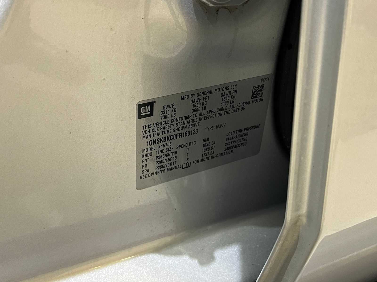 Thumbnail: 2015 Chevrolet Tahoe - 27