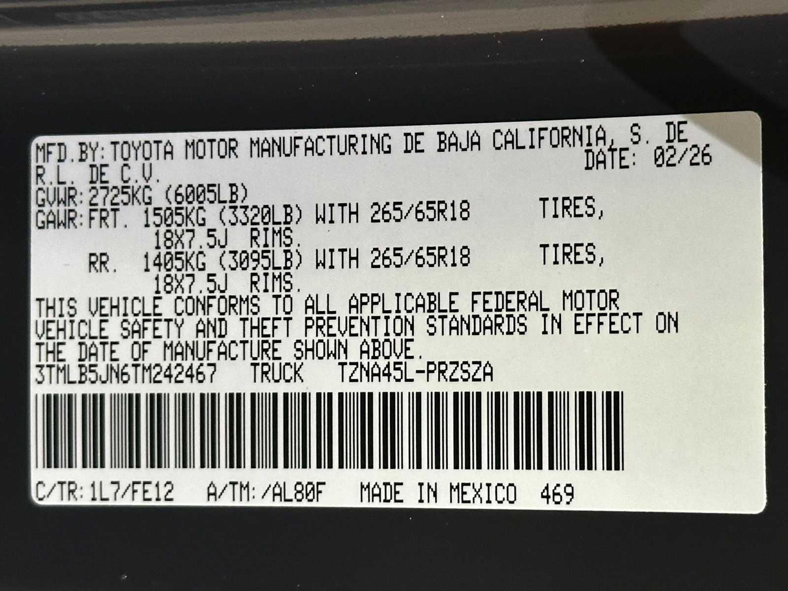 Thumbnail: 2026 Toyota Tacoma - 30