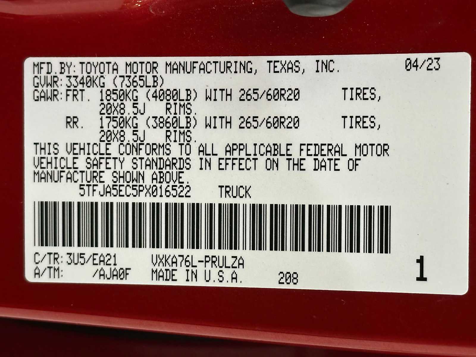 Thumbnail: 2023 Toyota Tundra - 31