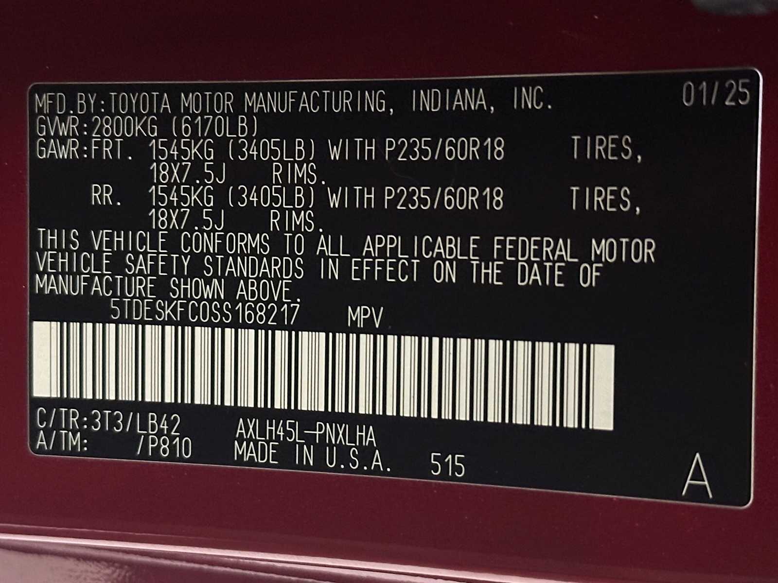 Thumbnail: 2025 Toyota Sienna - 32