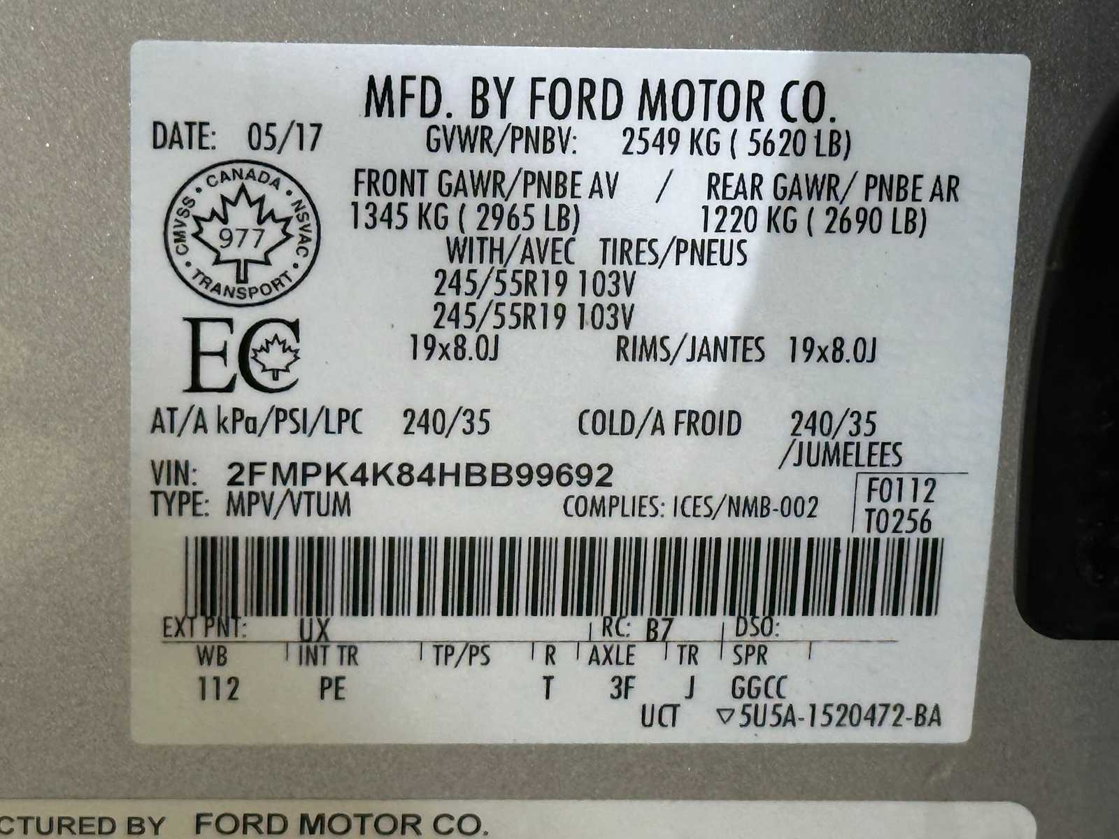 Thumbnail: 2017 Ford Edge - 41