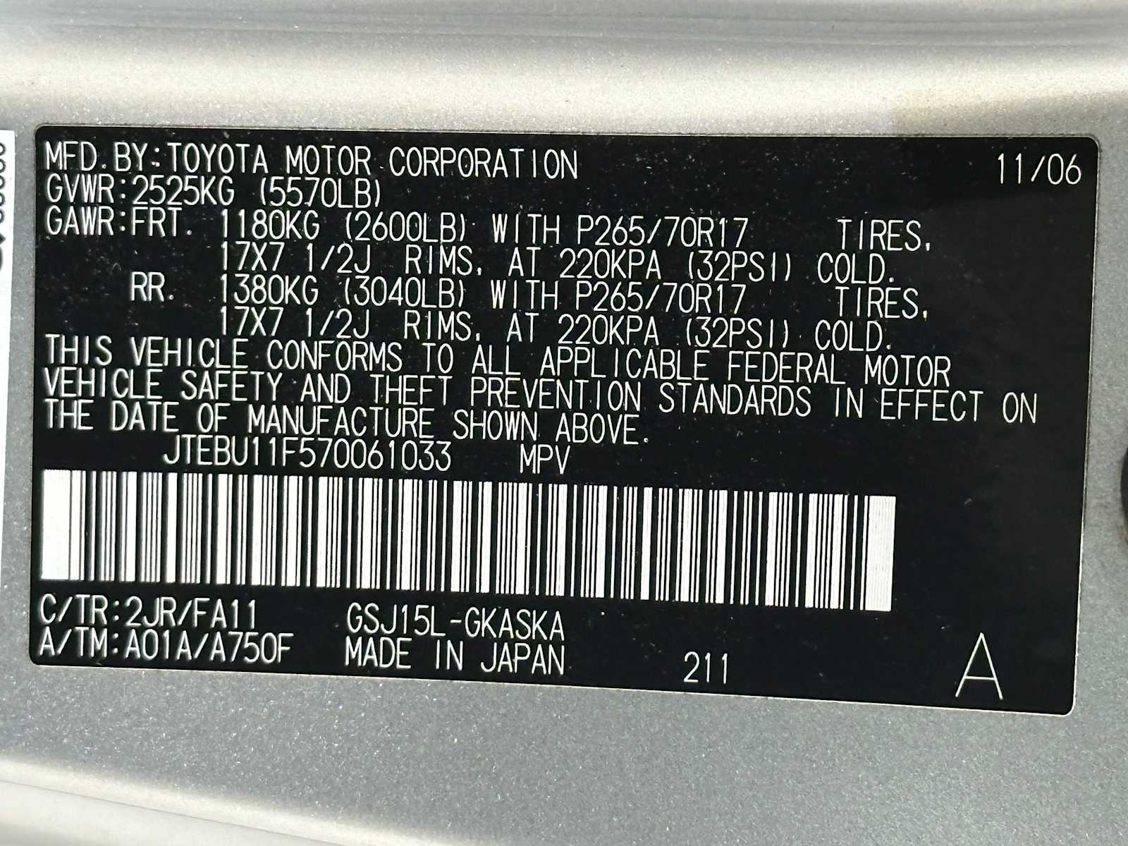 Thumbnail: 2007 Toyota FJ Cruiser - 29