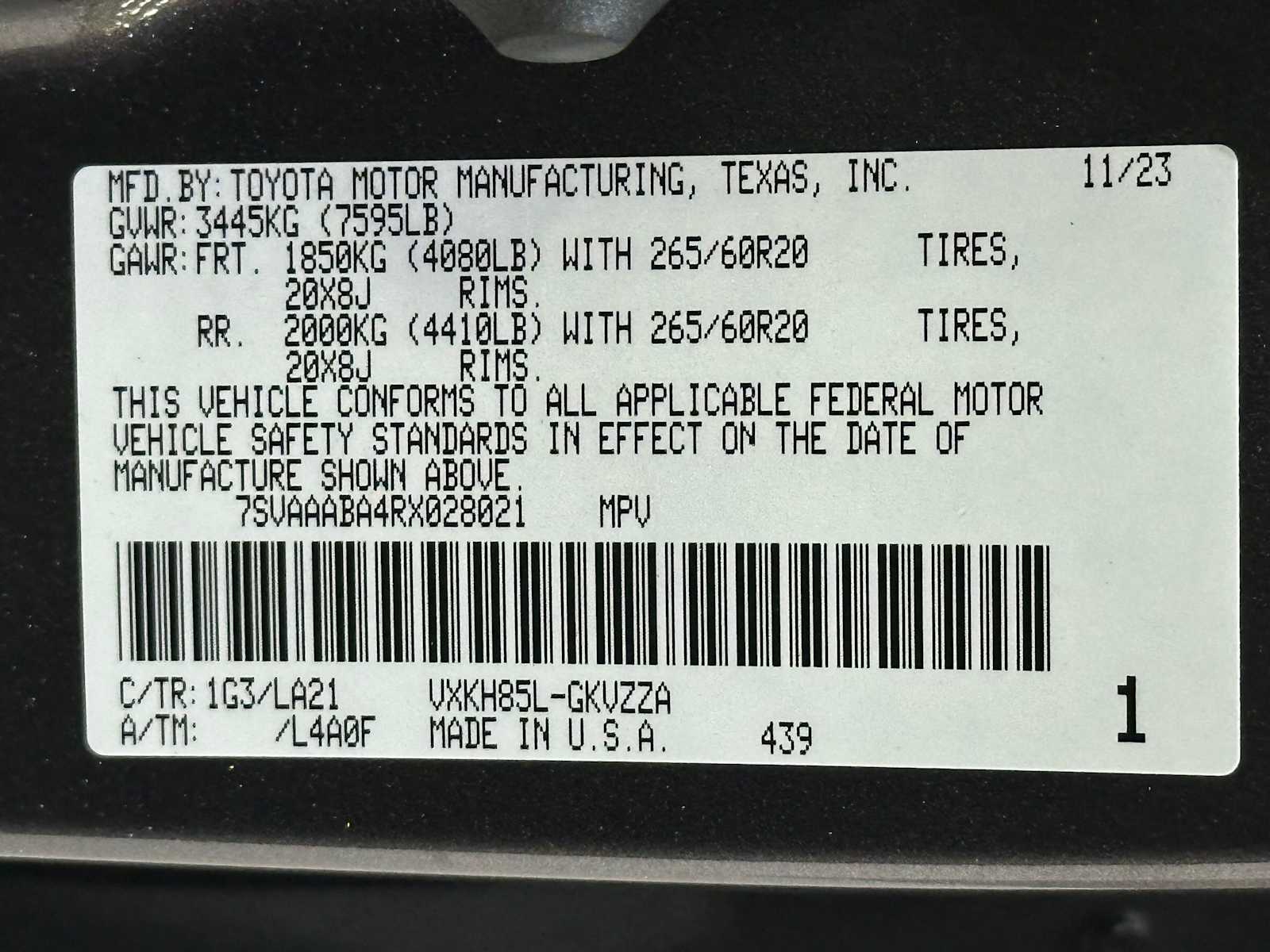 Thumbnail: 2024 Toyota Sequoia - 33
