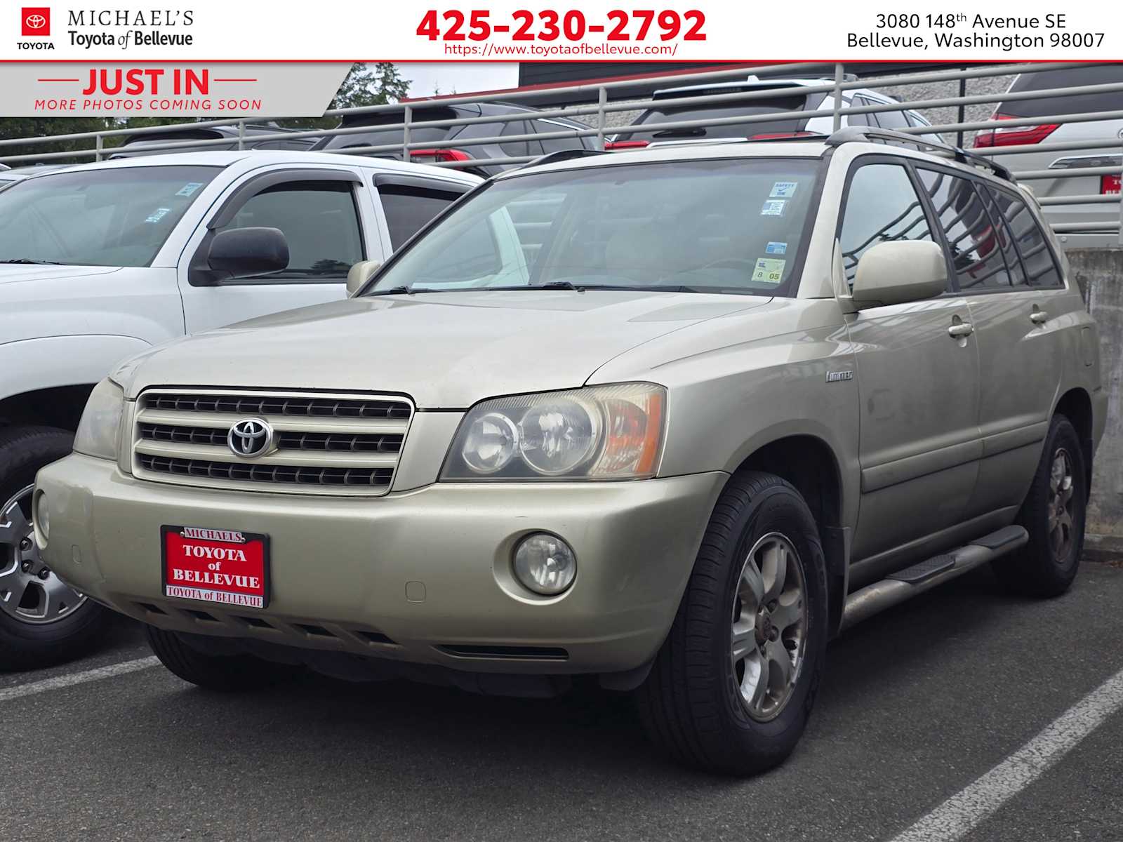 2001 Toyota Highlander  -
                  Bellevue, WA